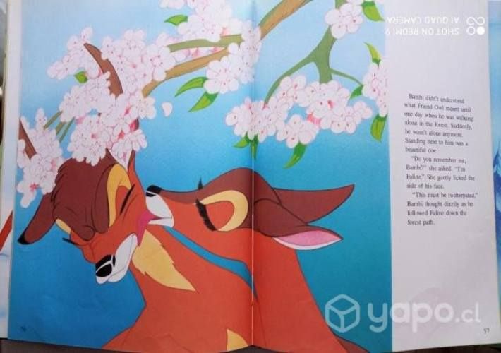 Libro Bambi, en inglés