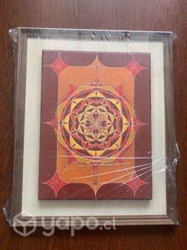 Cuadro mándala decorativo