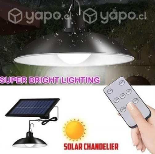 Lampara Ampolleta Colgante Solar a Control Remoto