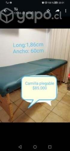 Camilla para masajes, depilación, etc.
