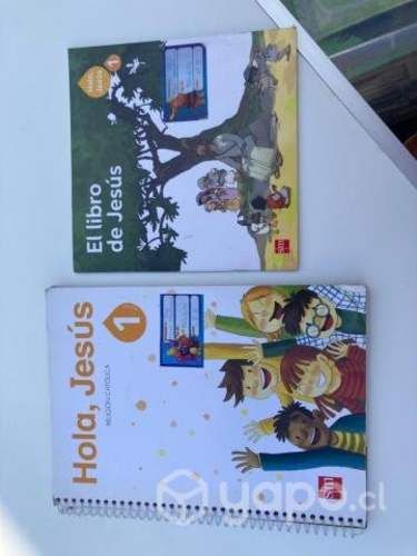 Libro de religion "hola jesus"