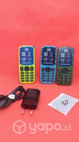Celular adulto mayor z5 + chip regalo