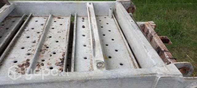 Pasillos acero galvanizado muelles y estructuras