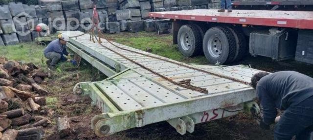 Pasillos acero galvanizado muelles y estructuras