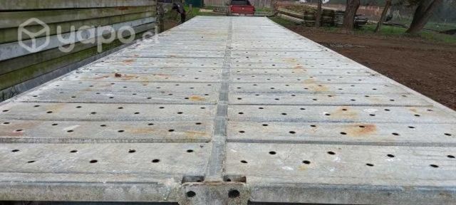 Pasillos acero galvanizado muelles y estructuras