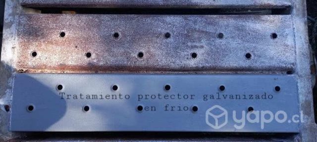 Pasillos acero galvanizado muelles y estructuras