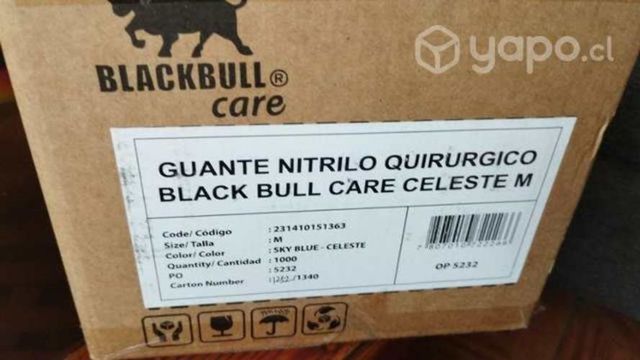 Guantes nitrilo s, m, l, xl