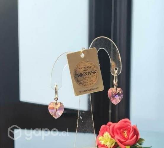 Joya diseño único, cristal Swarovski y plata 925