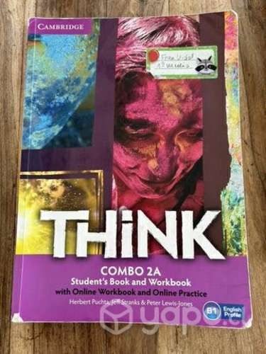 Libro inglés Think 8 Basico y 1 medio