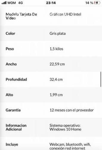 Notebook 14&#34; HP 348 G7 i3-10110U 1TB 4GB W10H