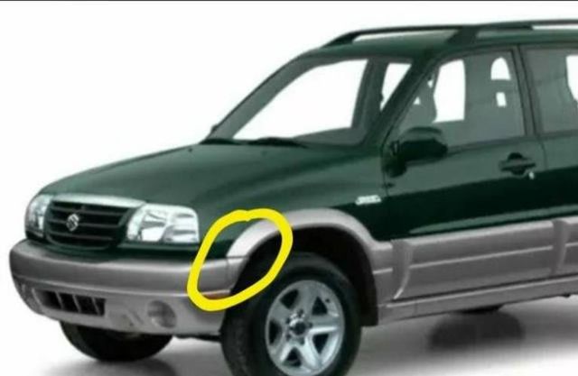 Moldura tapabarro suzuki grand Vitara Nomade