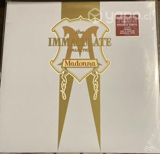 Madonna Immaculate Collection Vinilo Nuevo Sellado