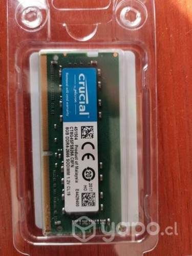 Ram 8gb ddr4 2666mhz Nuevas