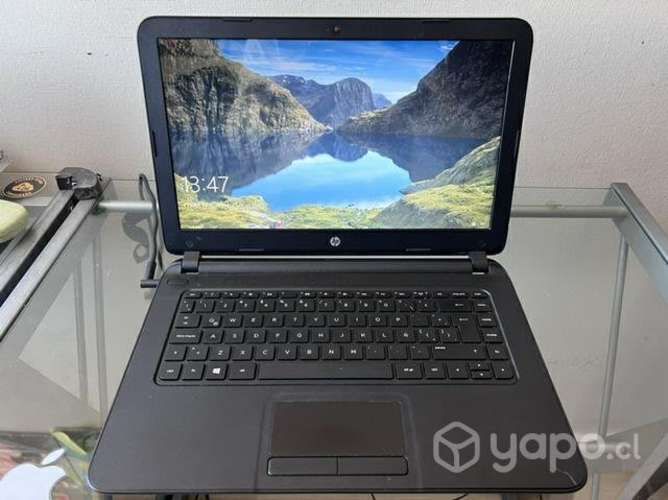 Notebook HP 4GB-SSD 250GB+Win10+Office+Garantía