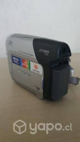 Camara video canon zr 850