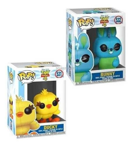 Funko pop toy story ducky y bunny