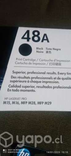Tóner hp 48a black original