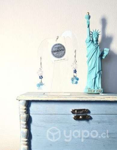 Joya diseño único, cristal Swarovski y plata 925