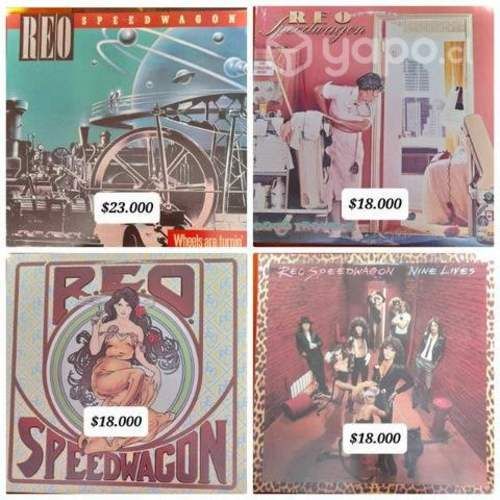Vinilos de época usa Reo Speedwagon