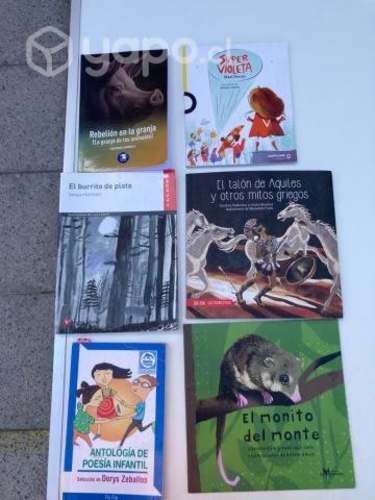 Libros de lectura complementaria escolar
