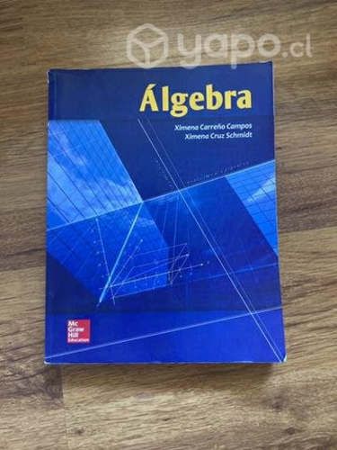 Libro matemáticas Álgebra