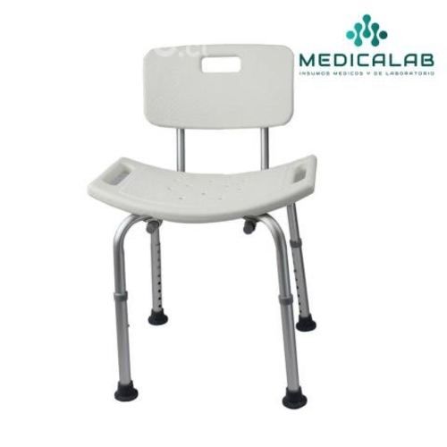 Silla para ducha con respaldo