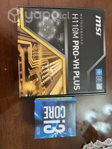 Intel core I3 7100 + Placa MSI
