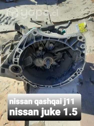 Caja de cambio nissan qashqai j11