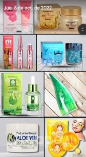 Por cambio de rubro remato 100 uctos de skin Care