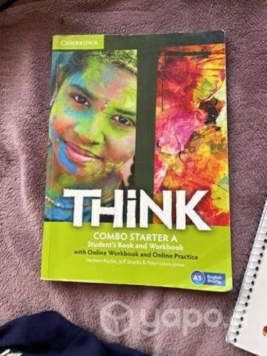 Texto inglés quinto básico, Think