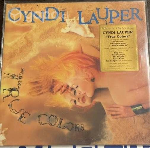 Cyndi Lauper - True Colors Vinilo Nuevo Sellado