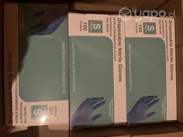 Guante de nitrilo todas las tallas s m y l quirurg