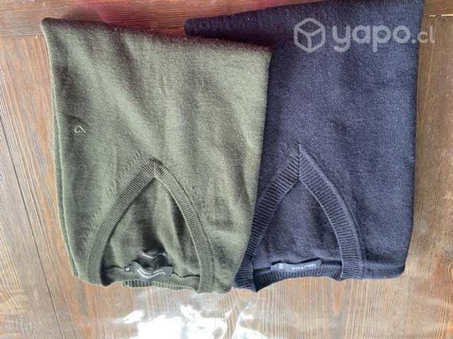 Sweater sin manga hombre talla L y M, Náutica