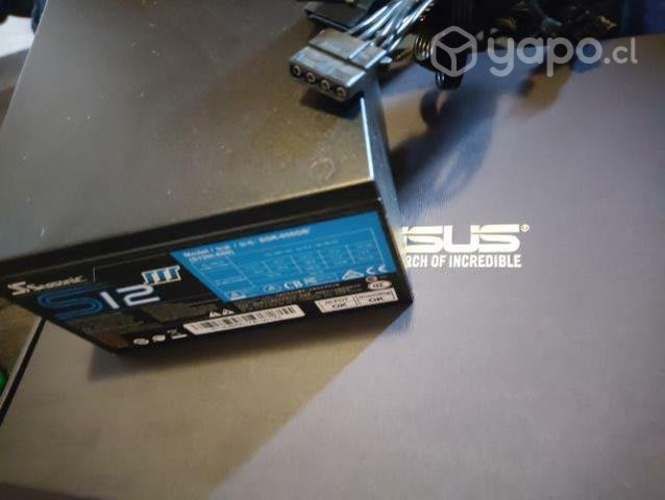 Fuente de poder seasonic 650 w