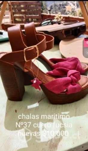 Cuero marca marítimo 37 10mil sin uso