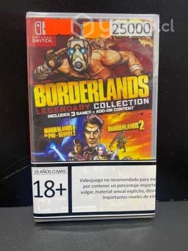 Nintendo switch borderlands