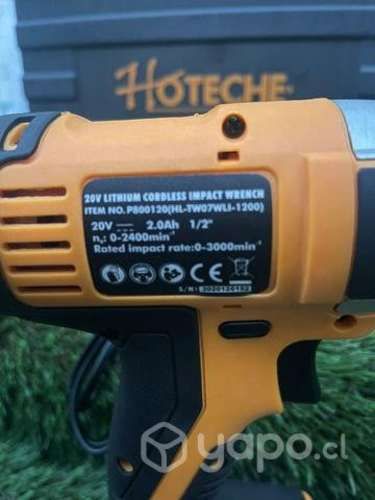 Llave de impacto Hoteche 180N.m HOTECHE Original
