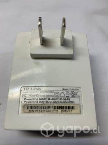 TP-LINK TL-PA2010 Adaptador Nano Powerline AV2