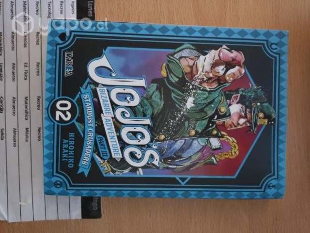 Manga de jojo's Stardust Crusaders tomo 2