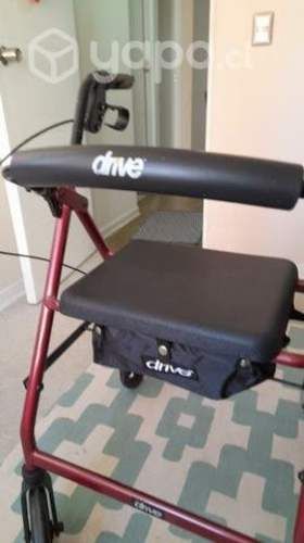 Andador burrito con freno y sillin