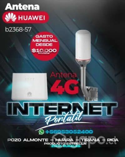 Huawei b2368 internet rural o para tomas