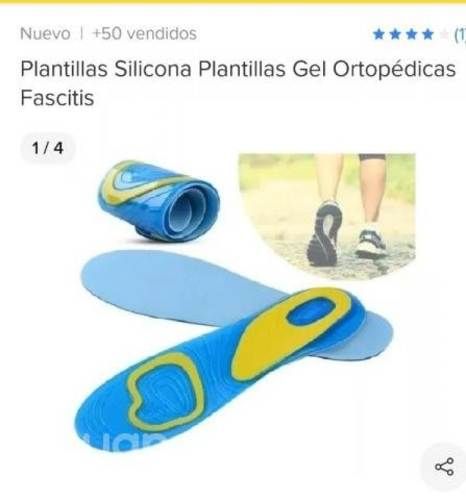 Plantillas ortopedicas gel