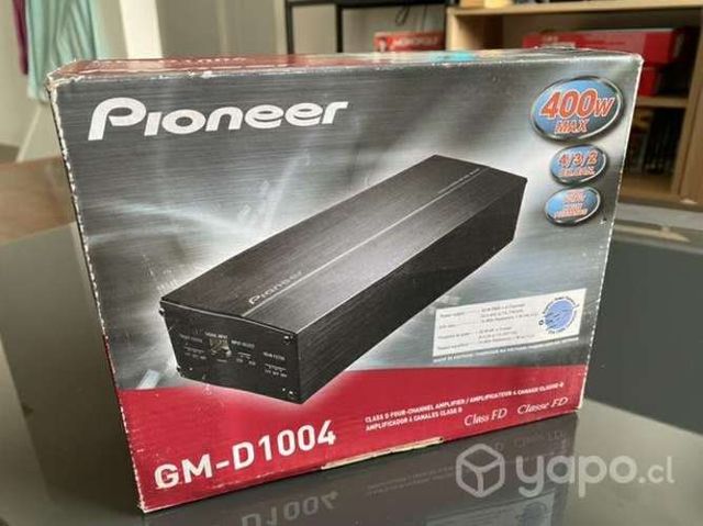 Amplificador Pioneer 4 Canales