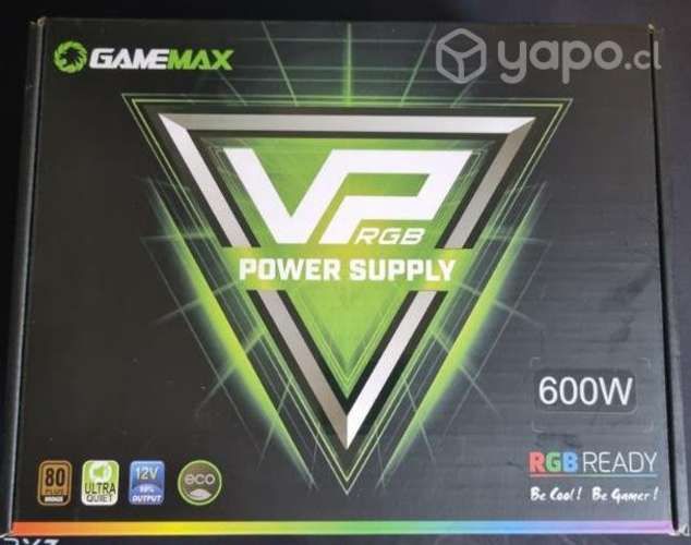 Fuente De Poder Gamemax 600w Vp-rgb-series
