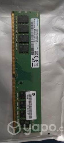 Memoria ram 8gb ddr4 2400t para pc de escritorio