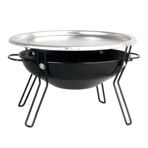 Parrilla Brasero Mesa Acero Inoxidable 30cm