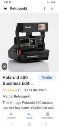 Camara Polaroid 600 Edition