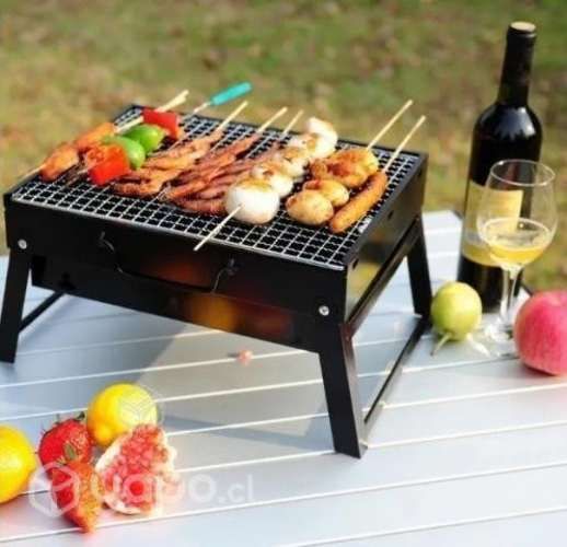 Mini Parrilla BBQ Plegable Rectangular Portátil