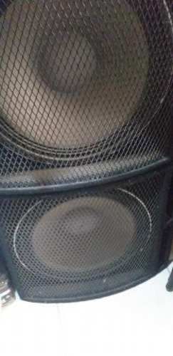 Parlantes pasivos de 15 y 18 para música en vivo