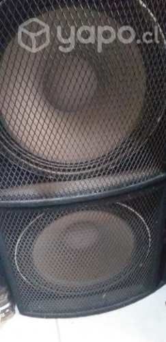 Parlantes pasivos de 15 y 18 para música en vivo